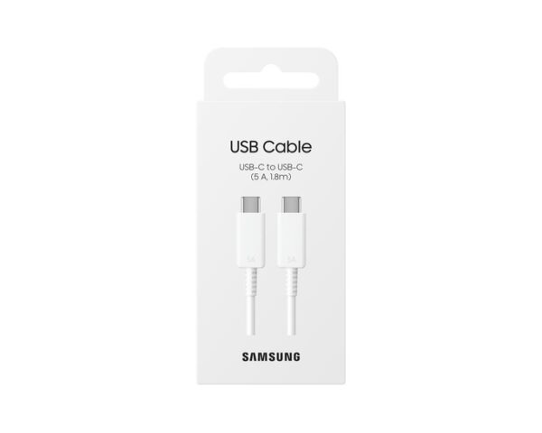 Samsung USB Cable 5A (USB-C to USB-C) - Image 2